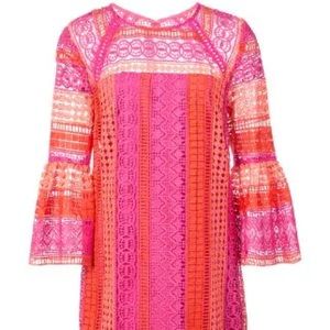 Trina Turk Pink and Orange Dress!
